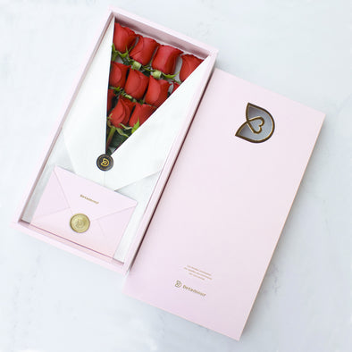 Classic box - 12 rosas