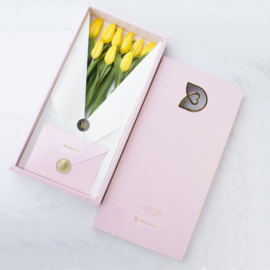 Classic box - 10 tulipanes