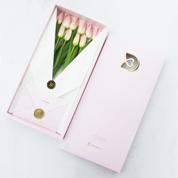 Classic box - 10 tulipanes