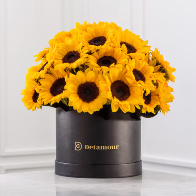 Hat box - Girasoles